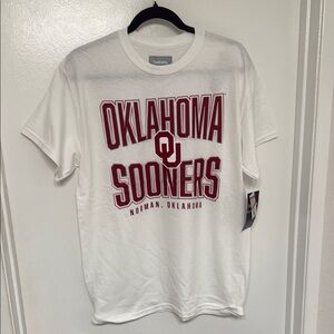 NWT Oklahoma Sooners White Tee
